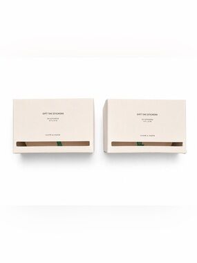 Cloth and Paper (C&P) Gift Tag Sticker Two(2) boxes